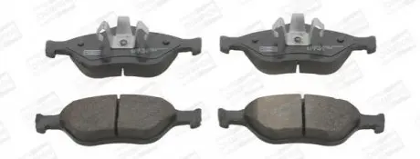 Колодка торм. диск. FORD FIESTA, FUSION, MAZDA 2 передн. CHAMPION 573041CH