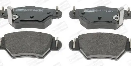Гальмівні колодки задні Opel Astra G, Zafira A / Chevrolet Corsa / Chrysler Concorde CHAMPION 573010CH (фото 1)