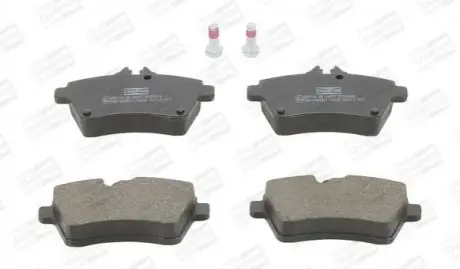 Тормозные колодки передние Mercedes A-Class (W169) (2004->) CHAMPION 573226CH
