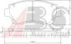 Комплект тормозных колодок ABS A.B.S. 36713 (фото 1)