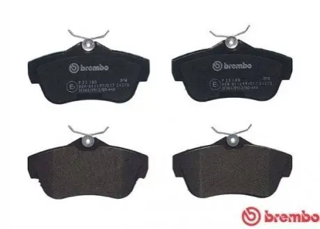 Гальмівні колодки дискові P 23 189 BREMBO P23189