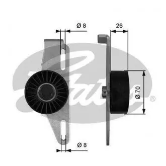 ROLKA MICRO-V NAPINAJACA DACIA LOGAN (LS_) 1.4 (LSOA, LSOC, LSOE, LSOG) 2004-09> SZT Gates T39393