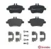 Гальмівні колодки дискові P50 140 BREMBO P50140 (фото 1)