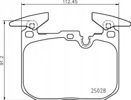 Автозапчастина BREMBO P06098