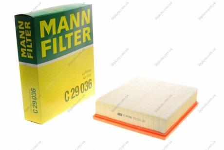 Фильтр воздуха -FILTER C 29 036 MANN C29036 (фото 1)