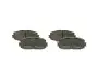 Гальмівні колодки дискові TOYOTA/LEXUS Yaris \'\'F 0986494770