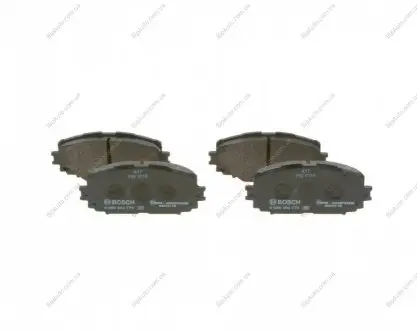 Тормозные колодки дисковые TOYOTA/LEXUS Yaris \'\'F BOSCH 0986494770