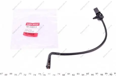 Датчик зносу,гальм.колодки QUICK BRAKE WS0403A