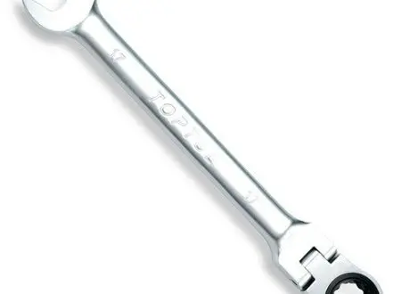 Ключ комбинированный с трещоткой и шарниром 9мм Toptul AOAH0909