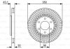 Тормозной диск NISSAN/INFINITI Armada/Titan/QX56 F'5,6'03-10 BOSCH 0986479V51 (фото 1)