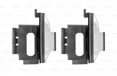 Комплектуючі, колодки дискового гальма BOSCH 1987474638