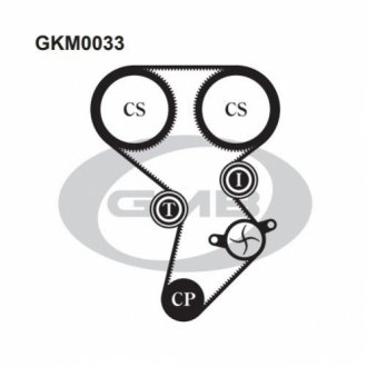 Ременной комплект GMB GKM0033 (фото 1)