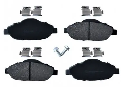 PEUGEOT Тормозные колодки передн.308,3008 07- ASAM 55368