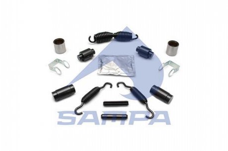 Ремонтный комплект, ролик тормозных колодок SAMPA 085.511