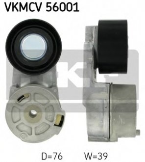 Натяжний ролик, полікліновий ремінь SKF VKMCV 56001 (фото 1)