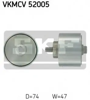 Паразитний / провідний ролик, полікліновий ремінь SKF VKMCV 52005