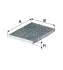Фильтр салона NISSAN QASHQAI 06-, X-TRAIL 07- угольный (пр-во WIX-FILTERS) WP9351