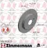 Диск гальмівний Coat Z ZIMMERMANN 590282920 (фото 1)