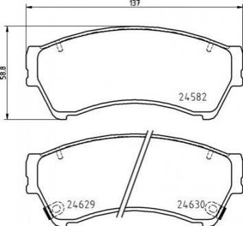 Автозапчастина P 49 060 BREMBO P49060 (фото 1)