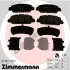 Колодки гальмвн дисков ZIMMERMANN 257921701