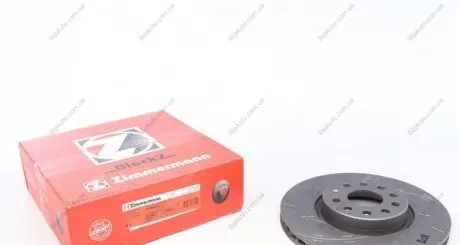 Диск тормозной ZI 100.3300.53 ZIMMERMANN 100330053