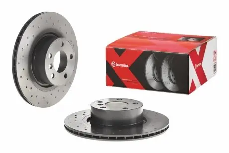 Гальмівний диск 09.B569.1X BREMBO 09B5691X (фото 1)