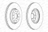 Тормозной диск FERODO DDF1305C (фото 1)