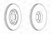 Тормозной диск передний CITROËN C4/ C4 PICASSO/ C4 GRAND PICASSO CHAMPION 562267CH