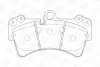 Колодка гальм. диск. AUDI Q7, PORSCHE CAYENNE, VW TOUAREG передн. CHAMPION 573282CH (фото 1)