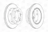 Тормозной диск CHAMPION 567810CH (фото 1)
