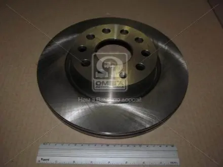 Диск тормозной AUDI A3, SEAT TOLEDO, SKODA OCTAVIA, VW CADDY, передн. вент. CHAMPION 562237CH
