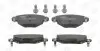 Гальмівні колодки задні Ford Mondeo III / Jaguar X-Type I, II, XJ CHAMPION 573012CH (фото 1)