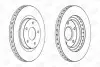 Тормозной диск передний Mitsubishi ASX / Jeep Compas, Patriot / Dodge Avenger, Caliber / Chrysler CHAMPION 562790CH (фото 1)