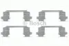 Комплектуючі, колодки дискового гальма BOSCH 1987474436 (фото 1)