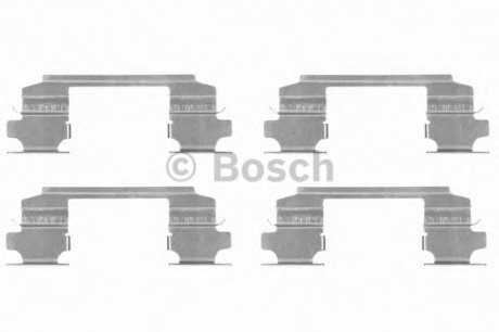 Комплектуючі, колодки дискового гальма BOSCH 1987474436 (фото 1)