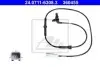 Датчик ABS задн Лів DACIA DOKKER, DOKKER EXPRESS/MINIVAN, LODGY RENAULT EXPRESS/MINIVAN 1.2-1.6LPG 03.12- 24.0711-6308.3 ATE 24071163083 (фото 1)