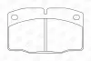 Гальмівні колодки передні Opel Ascona B, C, Corsa A, Kadett D, E, Omega A, Vectra A CHAMPION 571276CH (фото 1)