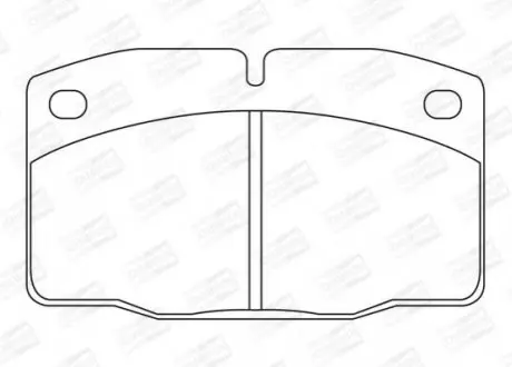 Гальмівні колодки передні Opel Ascona B, C, Corsa A, Kadett D, E, Omega A, Vectra A CHAMPION 571276CH