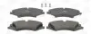 Тормозные колодки передние Land Rover Discovery IV, Range Rover III, IV, Range Rover Sport CHAMPION 573333CH (фото 2)