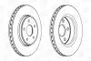 Гальмівний диск передній JEEP COMMANDER, GRAND CHEROKEE CHAMPION 562854CH-1 (фото 1)