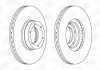 Тормозной диск передний RENAULT MASTER / OPEL MOVANO CHAMPION 562105CH (фото 1)
