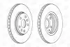 Гальмівний диск передній Mercedes Citan / Renault Kangoo (2008->) CHAMPION 562730CH (фото 1)