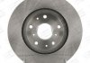 Тормозной диск передний SUZUKI SX4, VITARA/ FIAT SEDICI CHAMPION 562534CH (фото 2)
