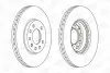 Тормозной диск передний Opel Astra G, Combo, Meriva, Zafira CHAMPION 562070CH (фото 1)
