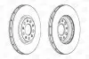 Гальмівний диск передній Jeep Compas / Renegade / Fiat 500X / Alfa Romeo 159 / Giulietta CHAMPION 562299CH