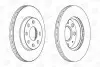 Гальмівний диск передній Opel Corsa C CHAMPION 562290CH