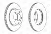 Тормозной диск передний BMW 1-Series, 3-Series CHAMPION 562317CH (фото 1)