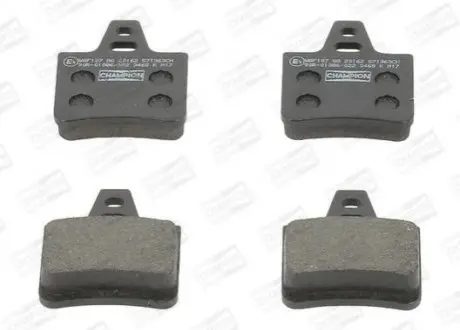 CITROEN Тормозные колодки задние Xantia,XM 89- CHAMPION 571363CH