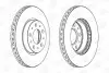 Тормозной диск передний Volvo 850, 940, C70, S70, S90, V70, V90, XC70 (1996->) CHAMPION 561866CH