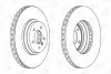 CHAMPION BMW Диск тормозной передн.3 E90,X1 E84 04- 562519CH-1 CHAMPION 562519CH-1